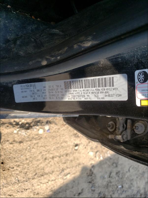 2019 RAM 1500 TRADE 1C6SRFCT5KN572234