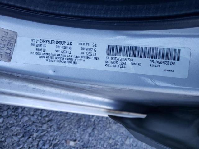 2011 DODGE AVENGER EX 1B3BD4FB2BN587760