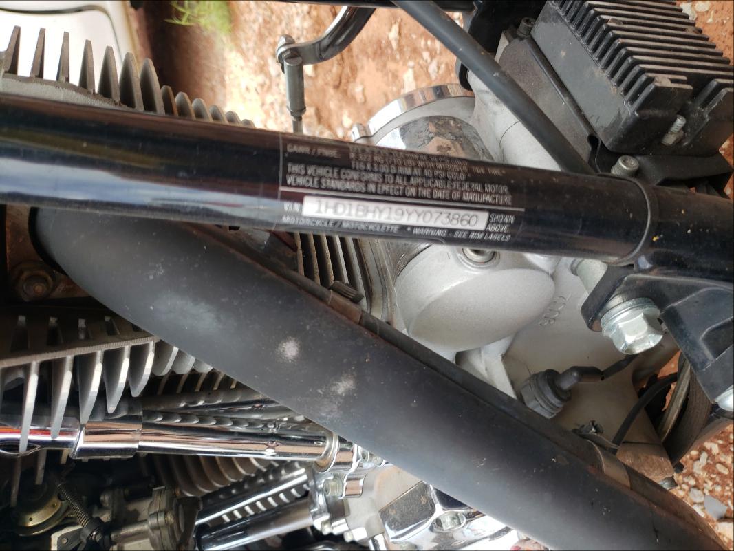 2000 HARLEY-DAVIDSON FXST 1HD1BHY19YY073860