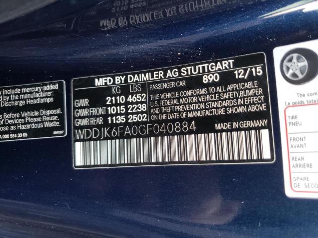 2016 MERCEDES-BENZ SL 400 WDDJK6FA0GF040884