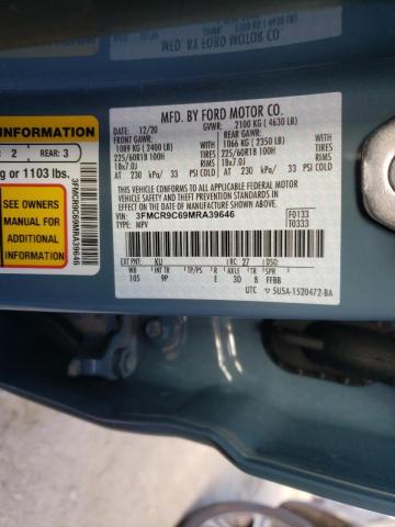 2021 FORD OTHER 3FMCR9C69MRA39646