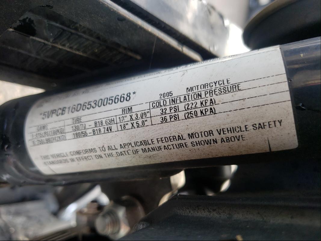 2005 VICTORY MOTORCYCLES KINGPIN 5VPCB16D653005668