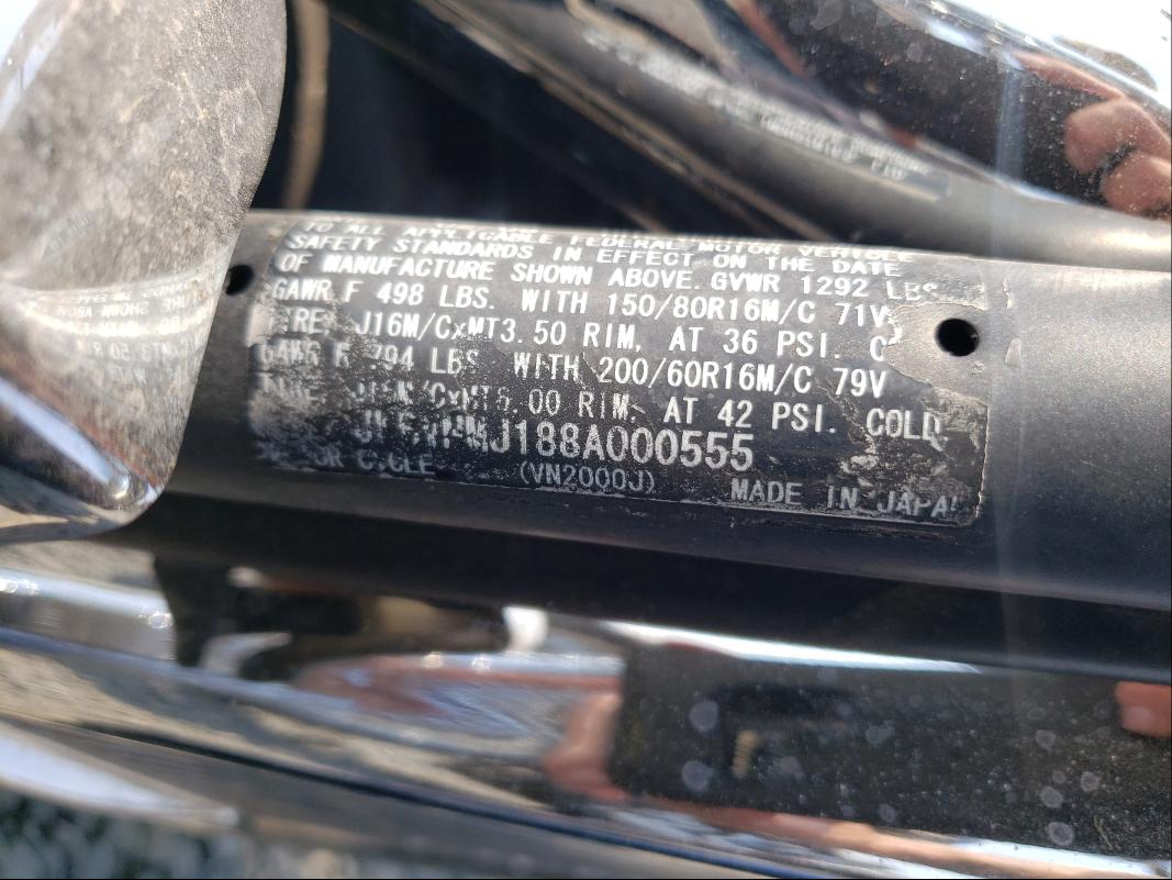 2008 KAWASAKI VN2000 J JKBVNMJ188A000555