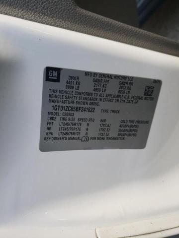 2011 GMC SIERRA C25 1GT01ZC85BF241622