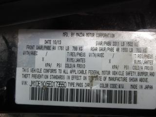 2014 MAZDA MAZDA2 SPO JM1DE1KY5E0173550