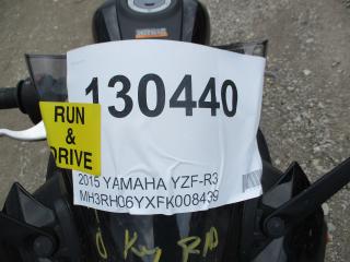 2015 YAMAHA YZFR3 MH3RH06YXFK008439