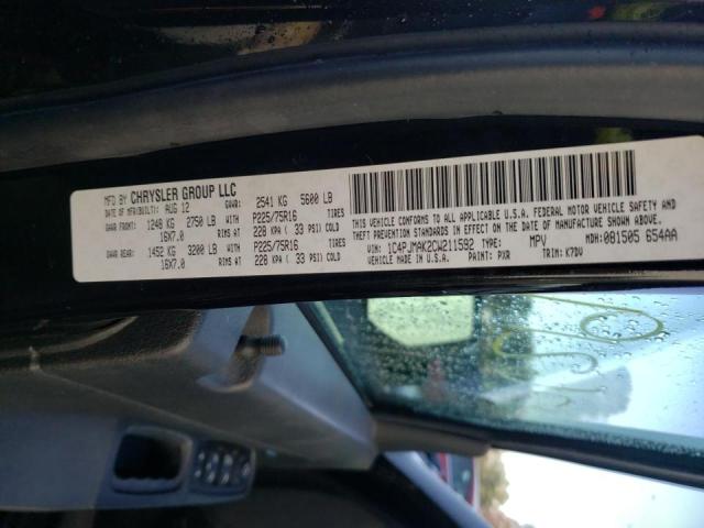 2012 JEEP LIBERTY SP 1C4PJMAK2CW211592
