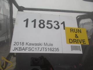2018 KAWASAKI KAF820 C - JKBAFSC17JT516235