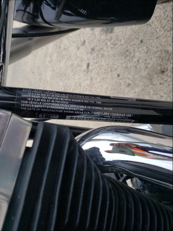 2016 HARLEY-DAVIDSON FLS SOFTAI 1HD1JRV15GB043155