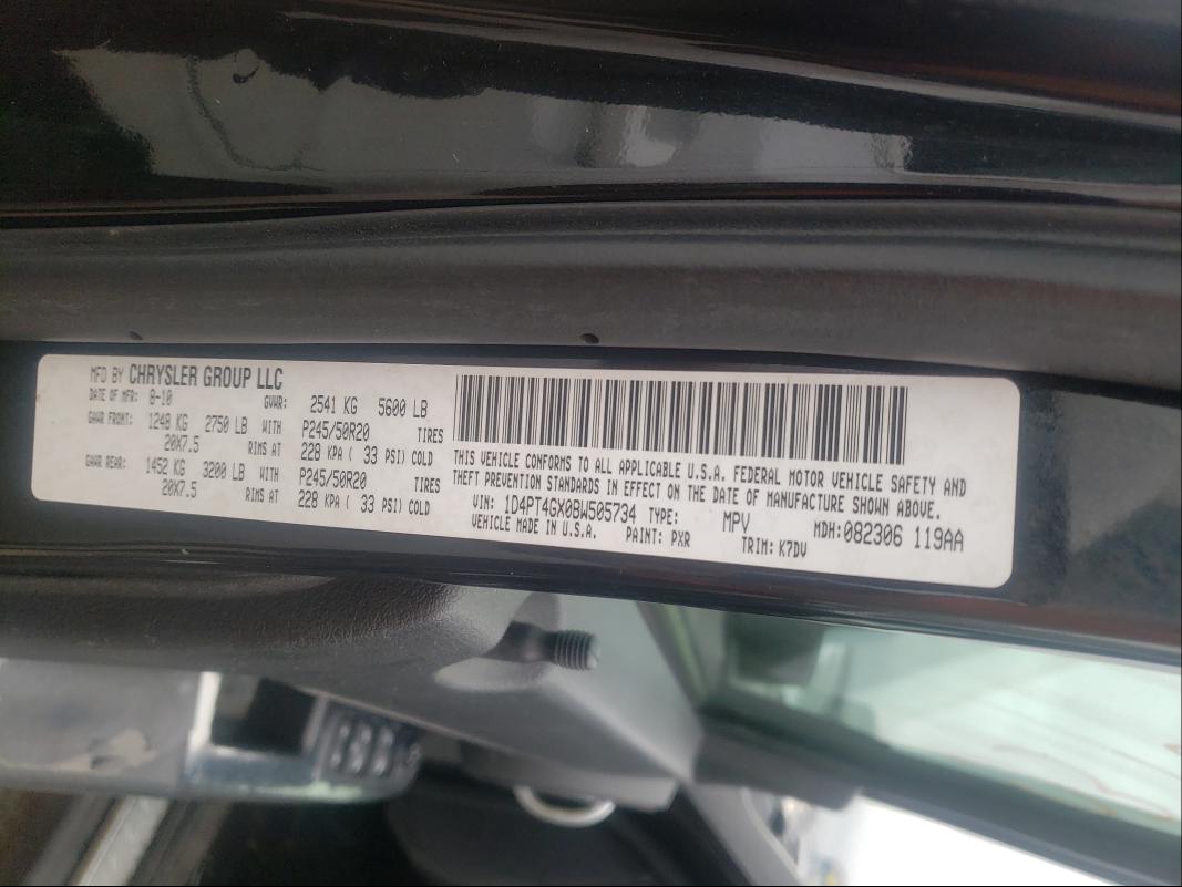 2011 DODGE NITRO HEAT 1D4PT4GX0BW505734