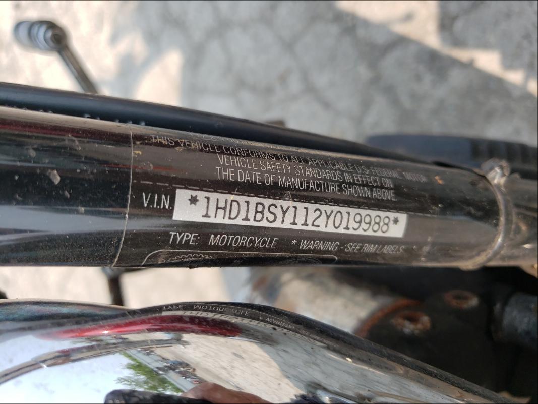 2002 HARLEY-DAVIDSON FXSTD 1HD1BSY112Y019988