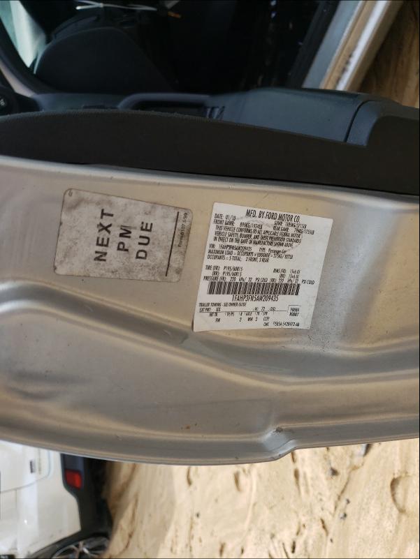 1FAHP3FN5AW209435 Ford Focus Se 2010. Фото: 9