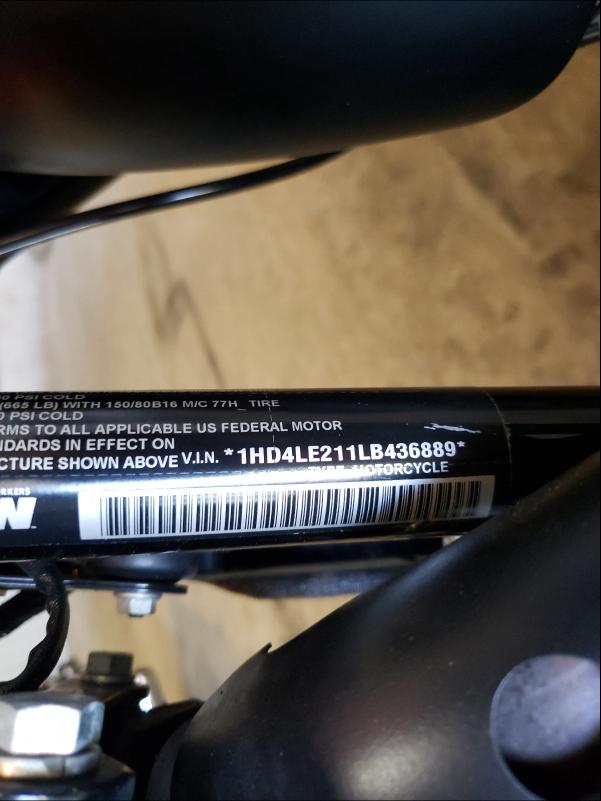 2020 HARLEY-DAVIDSON XL883 N 1HD4LE211LB436889