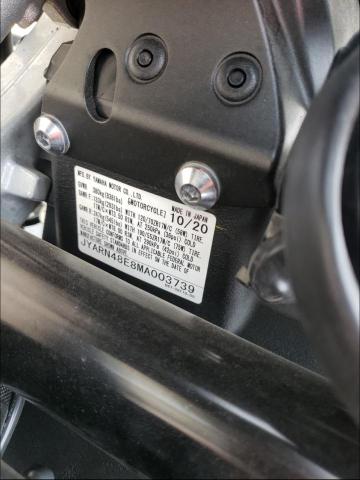 2021 YAMAHA MT10 JYARN48E8MA003739