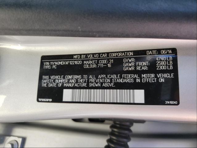 2015 VOLVO V60 PREMIE YV140MEK4F1221620