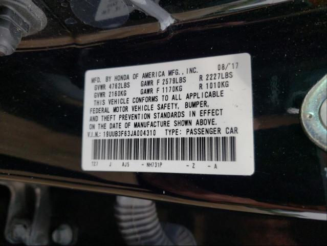 2018 ACURA TLX TECH+A 19UUB3F63JA004310