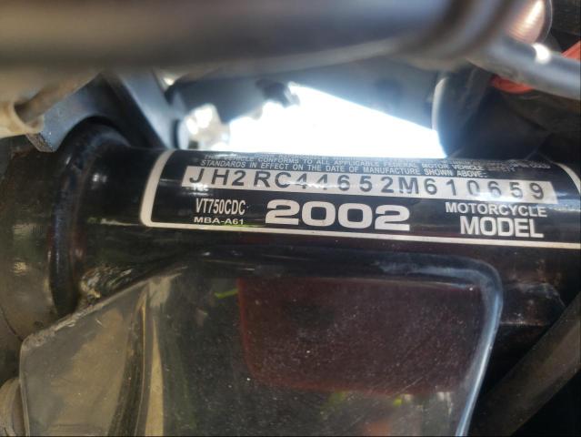 2002 HONDA VT750 CDC JH2RC44652M610659