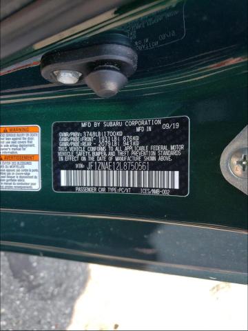 2020 TOYOTA 86 GT JF1ZNAE12L8750561