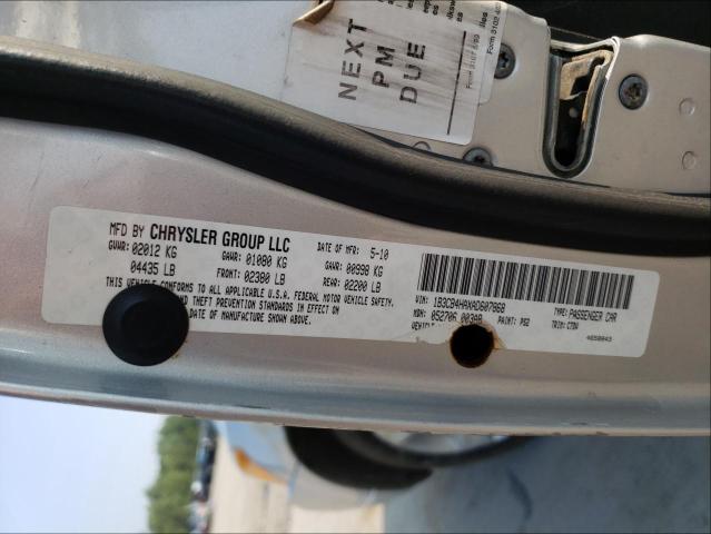 2010 DODGE CALIBER SX 1B3CB4HAXAD607868