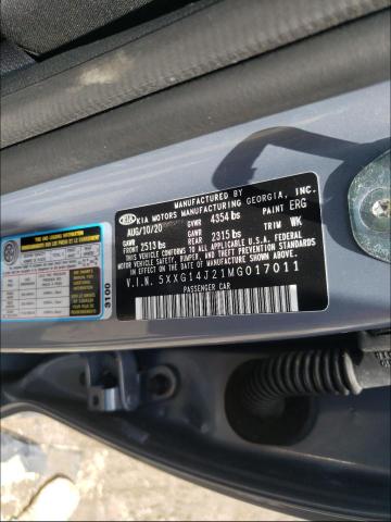 2021 KIA K5 LXS 5XXG14J21MG017011