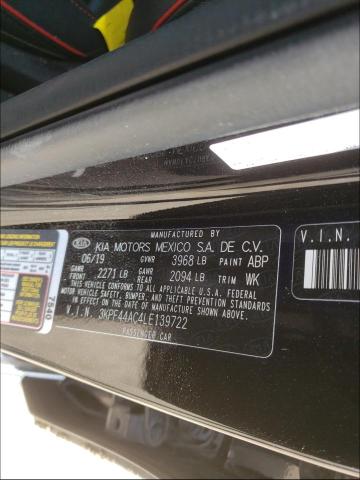 2020 KIA FORTE GT 3KPF44AC4LE139722