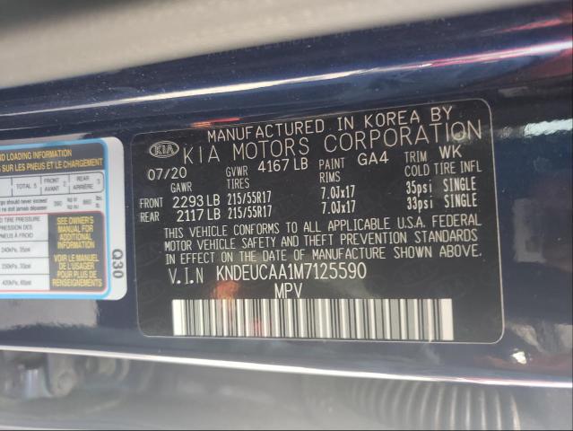 2021 KIA SELTOS S KNDEUCAA1M7125590