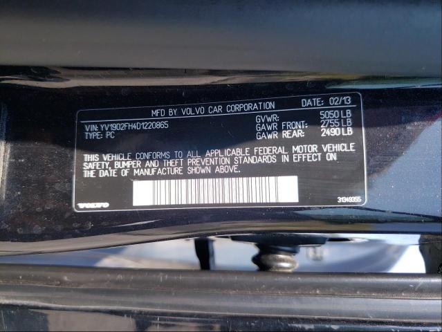 2013 VOLVO S60 T6 YV1902FH4D1220865