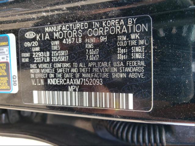 2021 KIA SELTOS EX KNDERCAAXM7152093