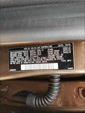 2015 VOLVO V60 CROSS YV4612HK8F1000756