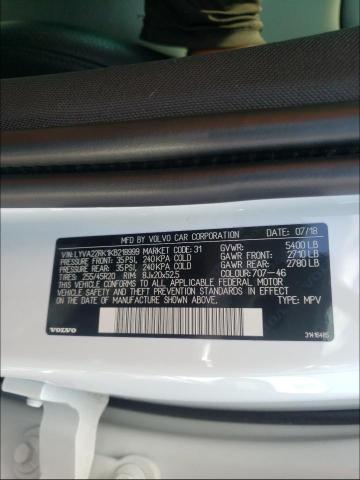 2019 VOLVO XC60 T6 MO LYVA22RK1KB218999