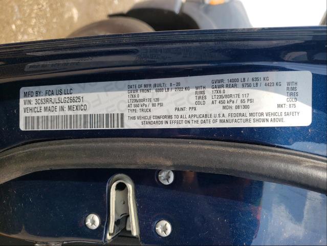 2020 RAM 3500 LARAM 3C63RRJL5LG266251