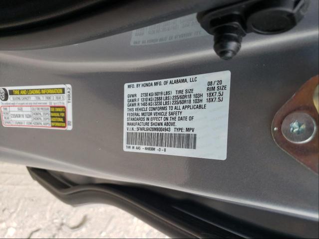 2021 HONDA ODYSSEY LX 5FNRL6H28MB004943