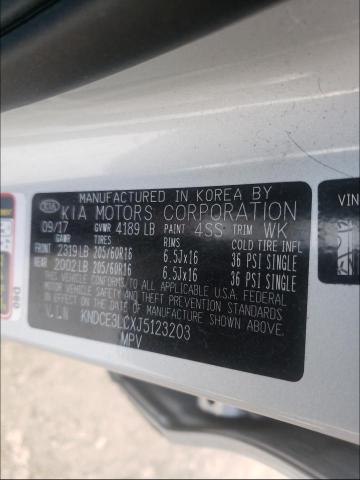 2018 KIA NIRO TOURI KNDCE3LCXJ5123203