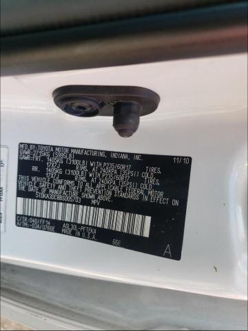 2011 TOYOTA SIENNA BAS 5TDKA3DC8BS005703