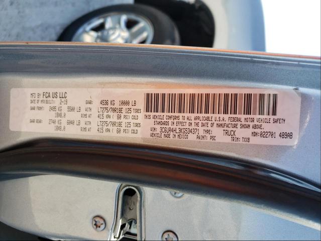 2019 RAM 2500 TRADE 3C6UR4HL3KG534371