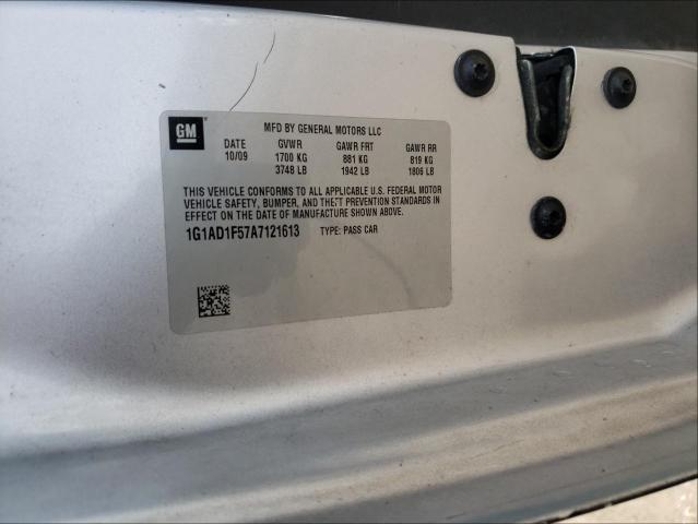 2010 CHEVROLET COBALT 1LT 1G1AD1F57A7121613