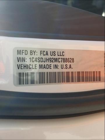 2021 DODGE DURANGO SR 1C4SDJH92MC788628