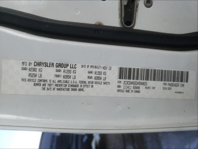 2013 DODGE CHARGER PO 2C3CDXAG5DH590823
