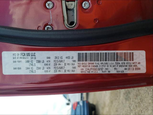 2017 JEEP PATRIOT 1C4NJPFA3HD136767