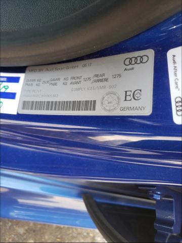 2017 AUDI RS7 PERFOR WUAWRAFC3HN905342