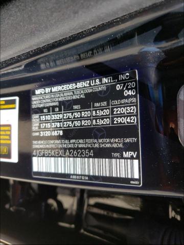 2020 MERCEDES-BENZ GLE 450 4M 4JGFB5KEXLA262354