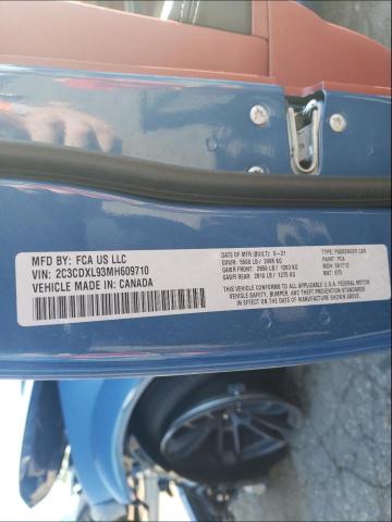 2021 DODGE CHARGER SR 2C3CDXL93MH609710