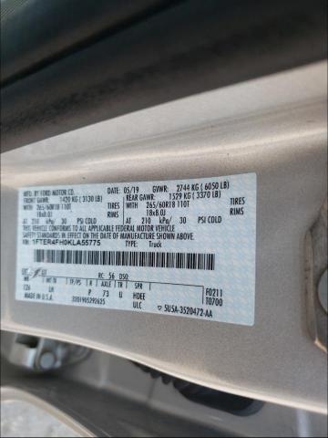 2019 FORD RANGER XL 1FTER4FH0KLA55775
