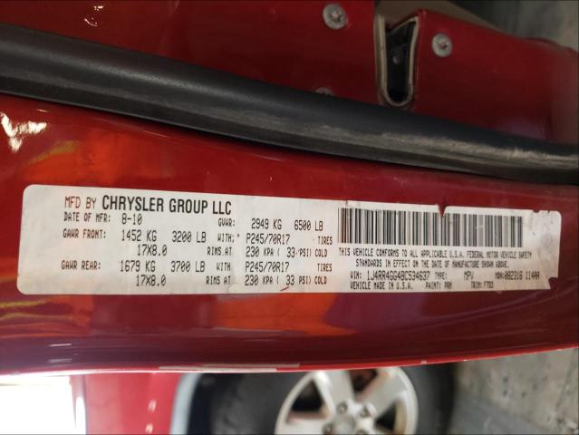 2011 JEEP G CHERK L 1J4RR4GG4BC534637