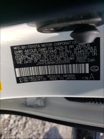 2019 LEXUS UX 200 JTHY3JBH6K2003395