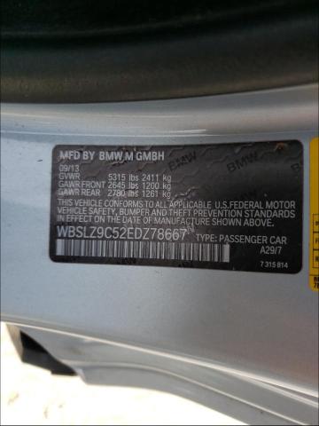 2014 BMW M6 WBSLZ9C52EDZ78667