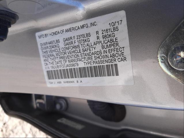 2018 ACURA TLX 19UUB1F37JA009679