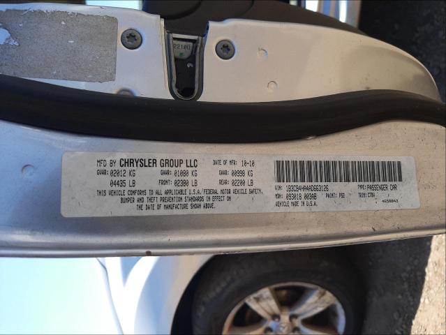 2010 DODGE CALIBER SX 1B3CB4HA4AD663126