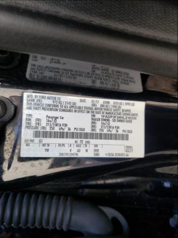 2017 FORD FOC 1FADP3F24HL216330