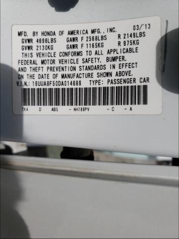 2013 ACURA TL TECH 19UUA8F50DA014689